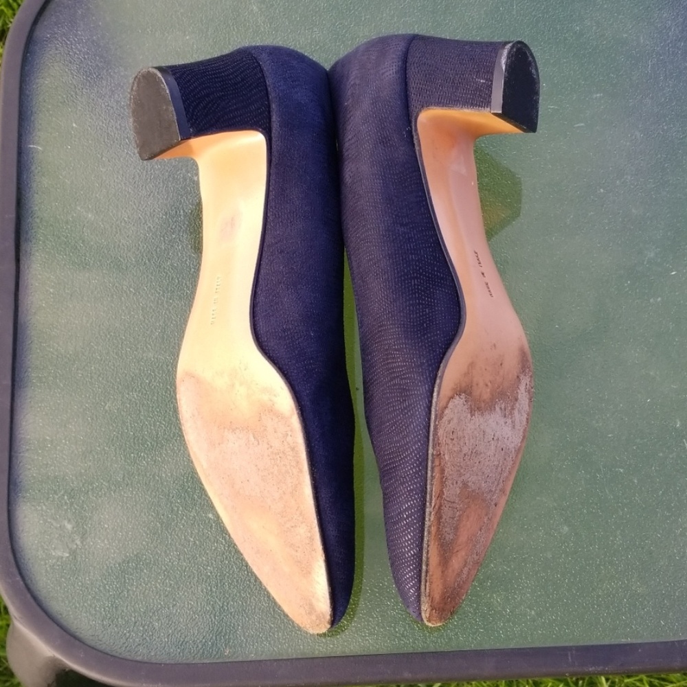 Vintage Salvatore Ferragamo heels size 10 … - Picture 4 of 7